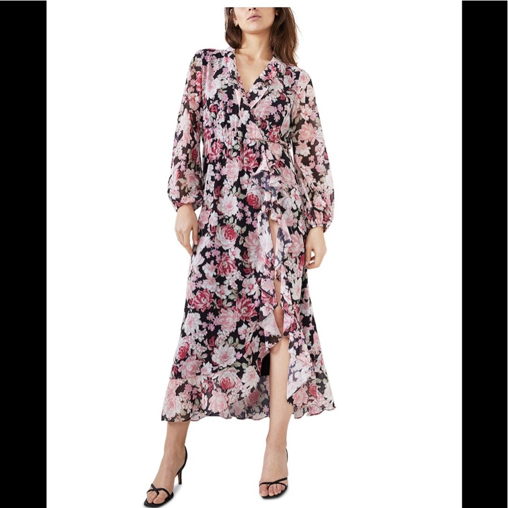 💕 Bardot Justine Floral Shin-length Dress